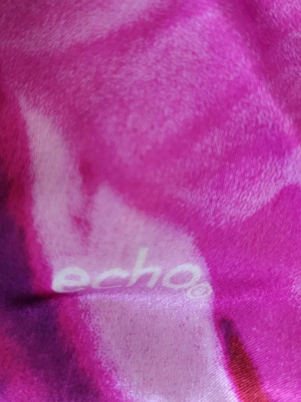 Echo Silk Graphic Floral Botanical Vibrant Scarf Blomcore 64
